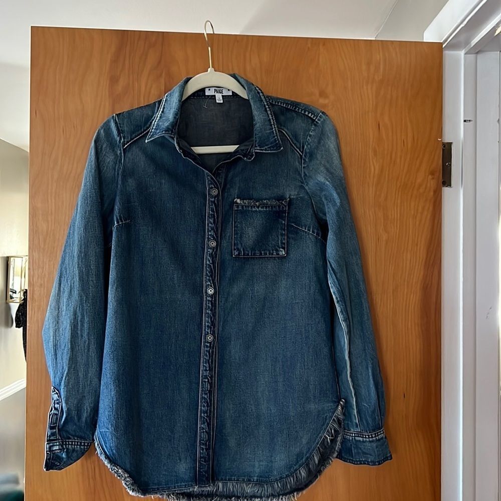 Paige Brand Denim Shirt
